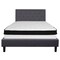 Flash Furniture Roxbury Queen Platform Bed Set, Dark Gray SL-BM-31-GG - alternate 5